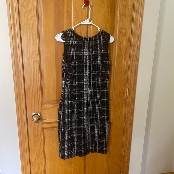 Checkered Pencil Dress - Picture 2 of 3